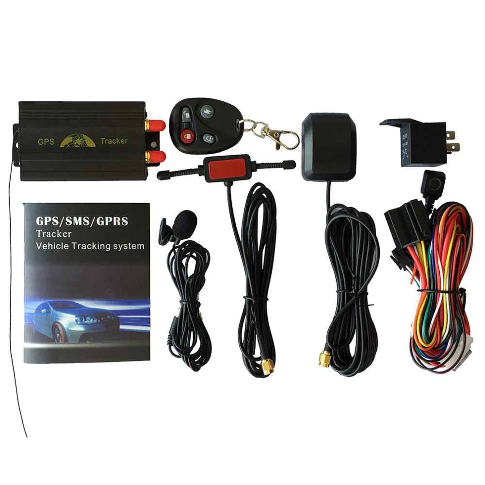 Gps/sms/gprs tracker vehicle tracking system