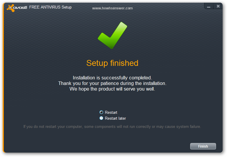 Avast download for manual install windows 10